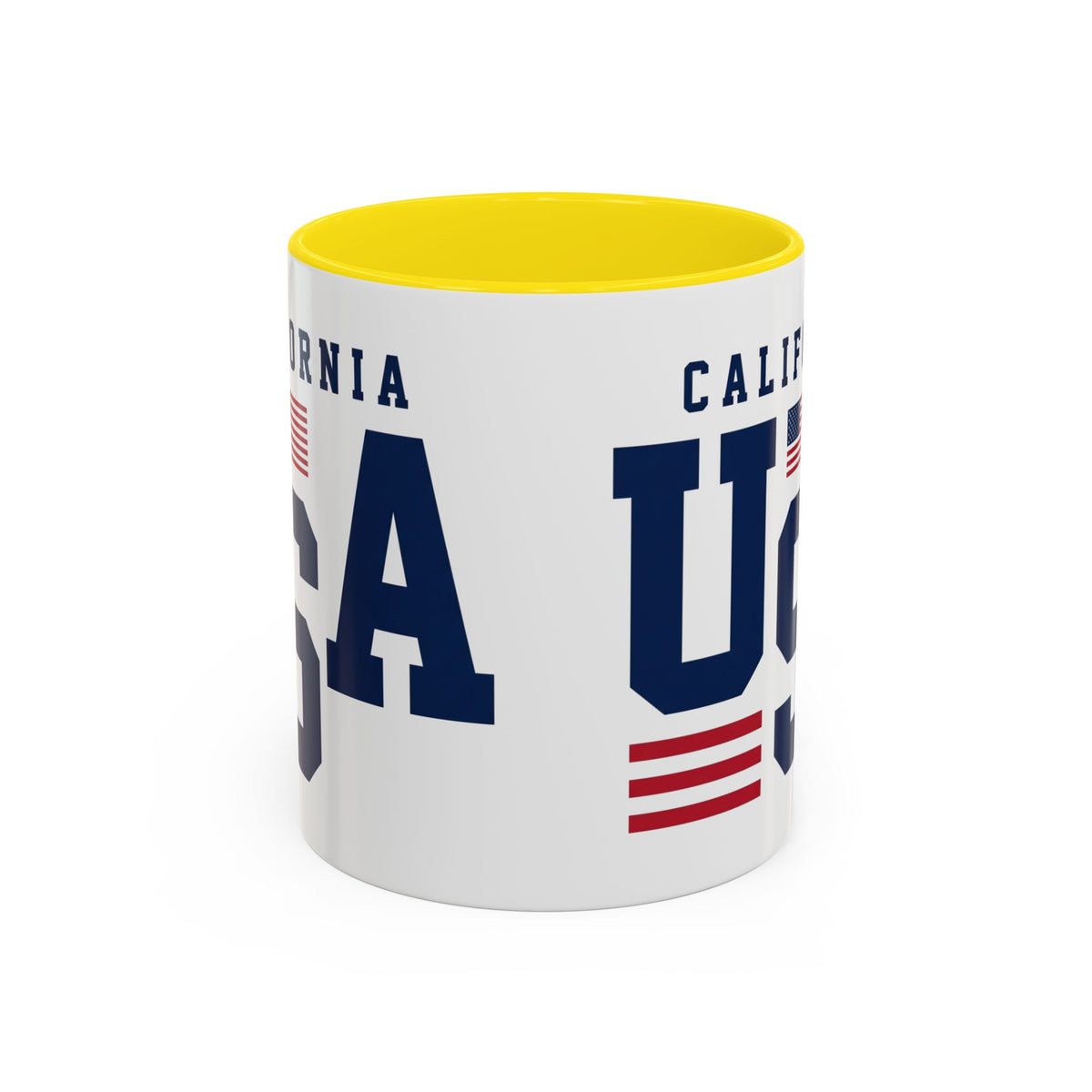 USA California Coffee Mug — Patriotic Accent 11/15oz