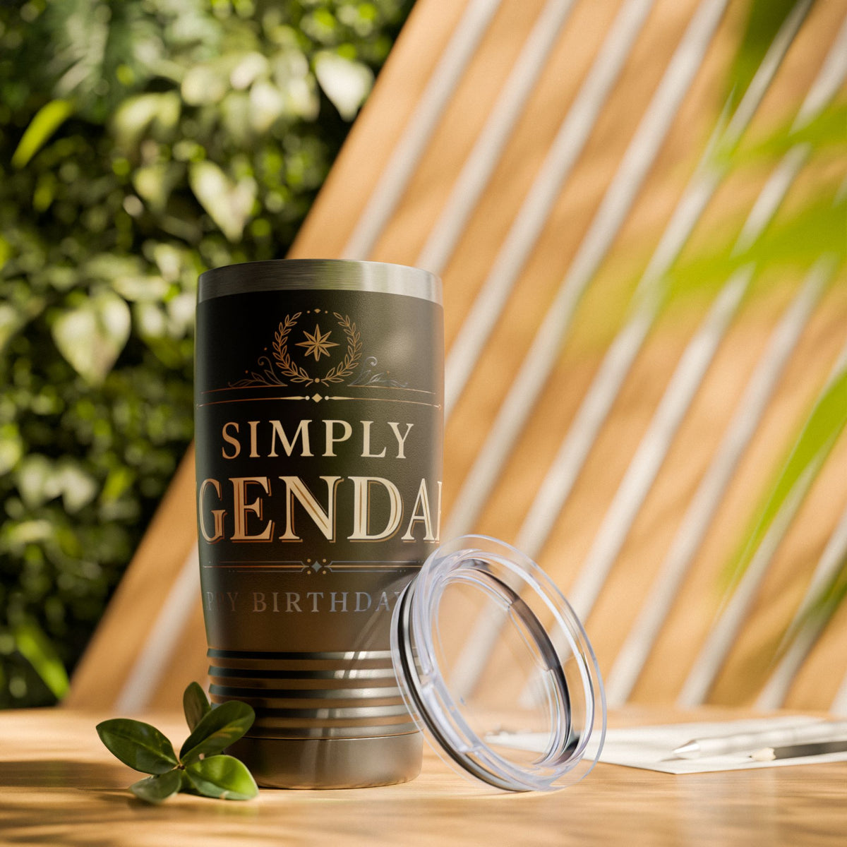 Simply Legendary Happy Birthday 20oz Tumbler
