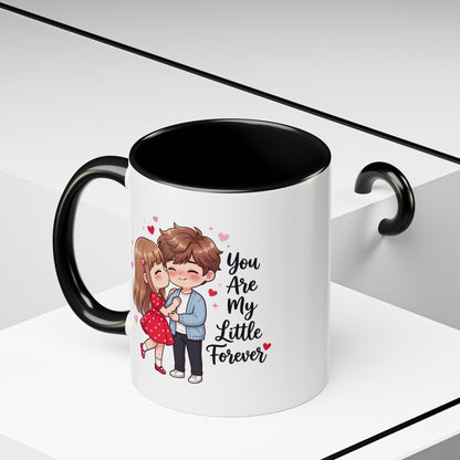 You Are My Little Forever Romantic Couple Coffee Mug
