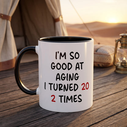 40th Birthday Gifts For Men, Gifts For 40 Year Old Man, Forty 1986 Gift, Funny Birthday Gift, 40 Year Old Cup, Turning 40 Present Cup, 40th Birthday Coffee Mug for Wife, Sister, Daughter, Friend