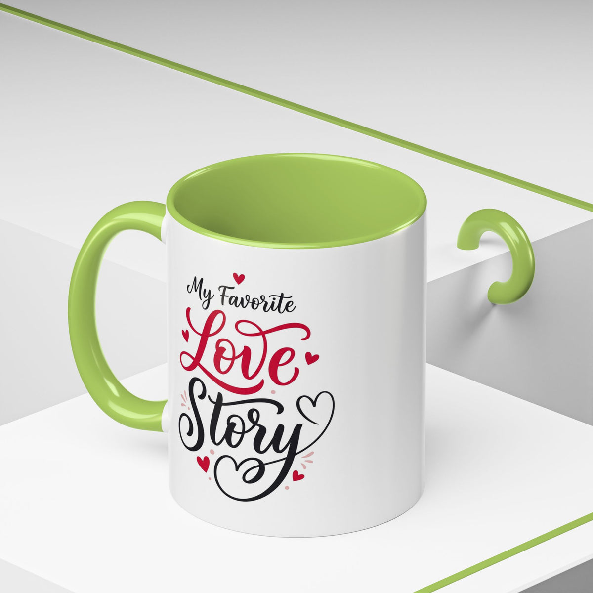 My Favorite Love Story Romantic Coffee Mug