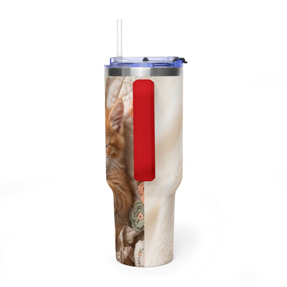 Cat Lover 40oz Thermal Tumbler