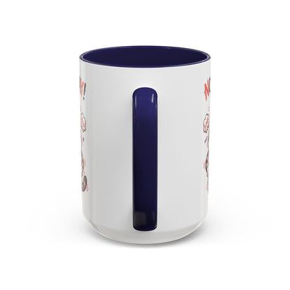 Funny Cat Mug - "Not Today! I'm Done" Accent Coffee Mug (11/15oz)