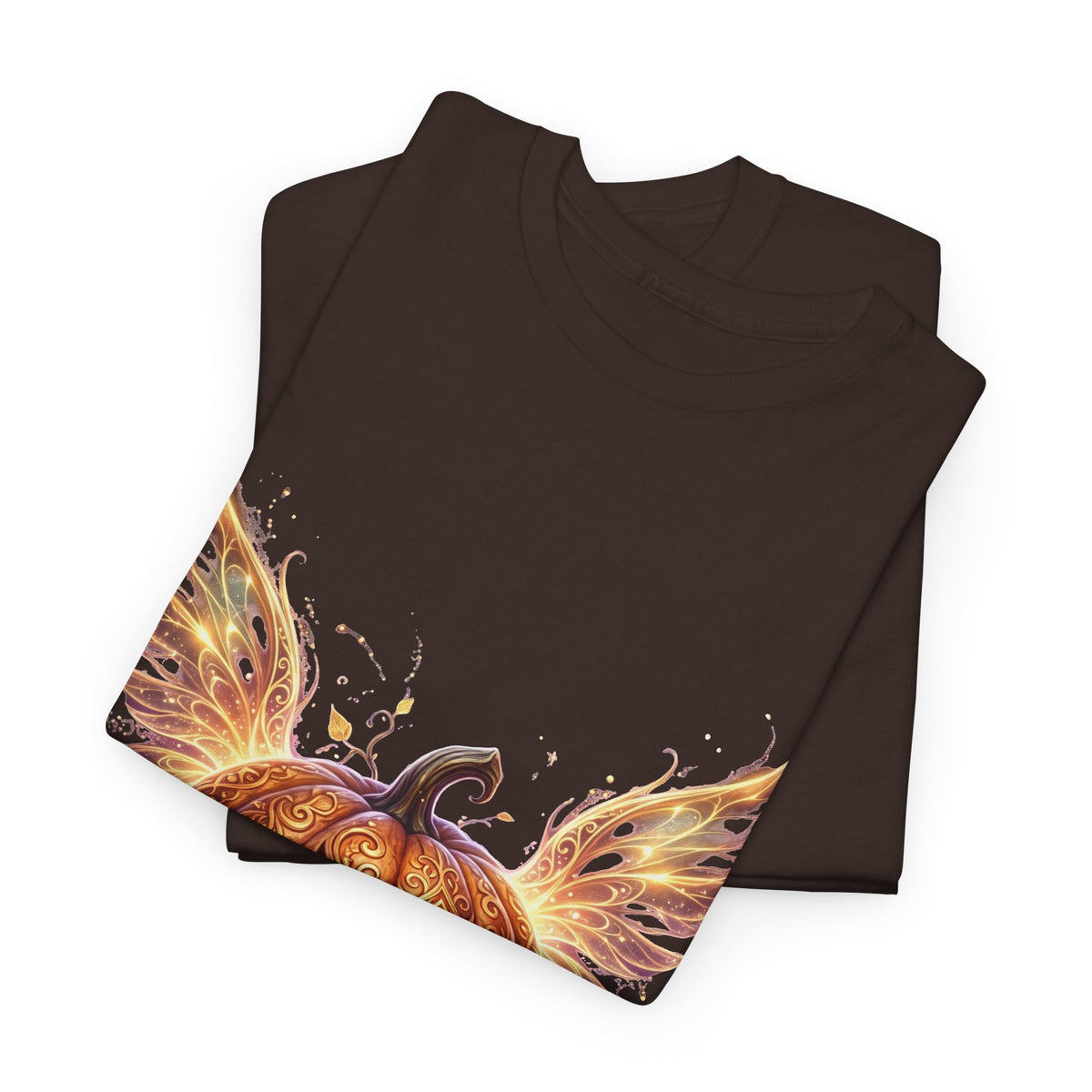 Halloween Pumpkin Tee — Winged Jack-O'-Lantern Graphic Shirt