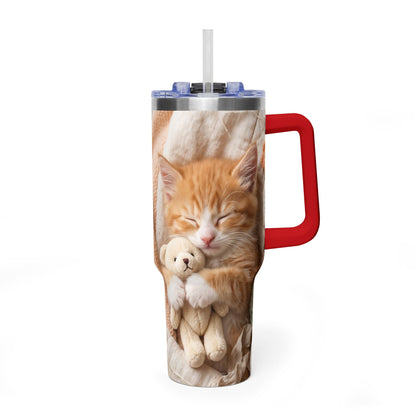 Cat Lover 40oz Thermal Tumbler