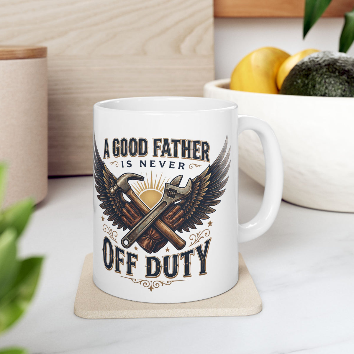 Duty Officer Eagle Quote Ceramic Mug
