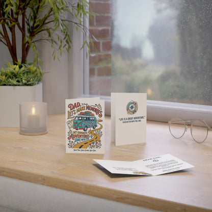 Dad Let’s Make Memories Greeting Card – Adventure-Themed Father’s Day Card
