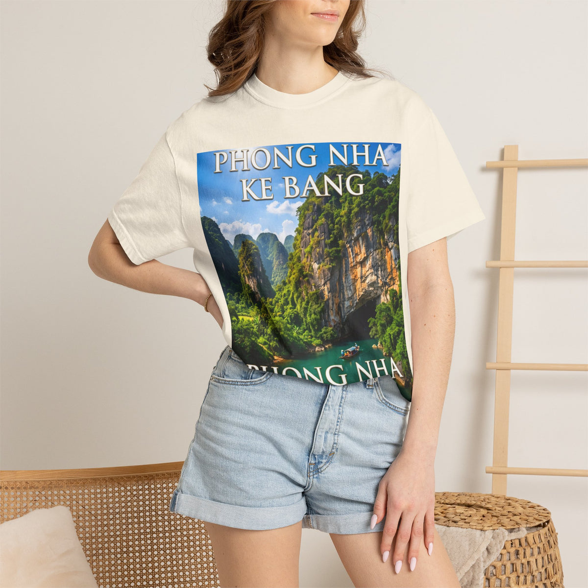 Phong Nha Ke Bang Scenic T-Shirt — Vietnam Landscape Travel Tee