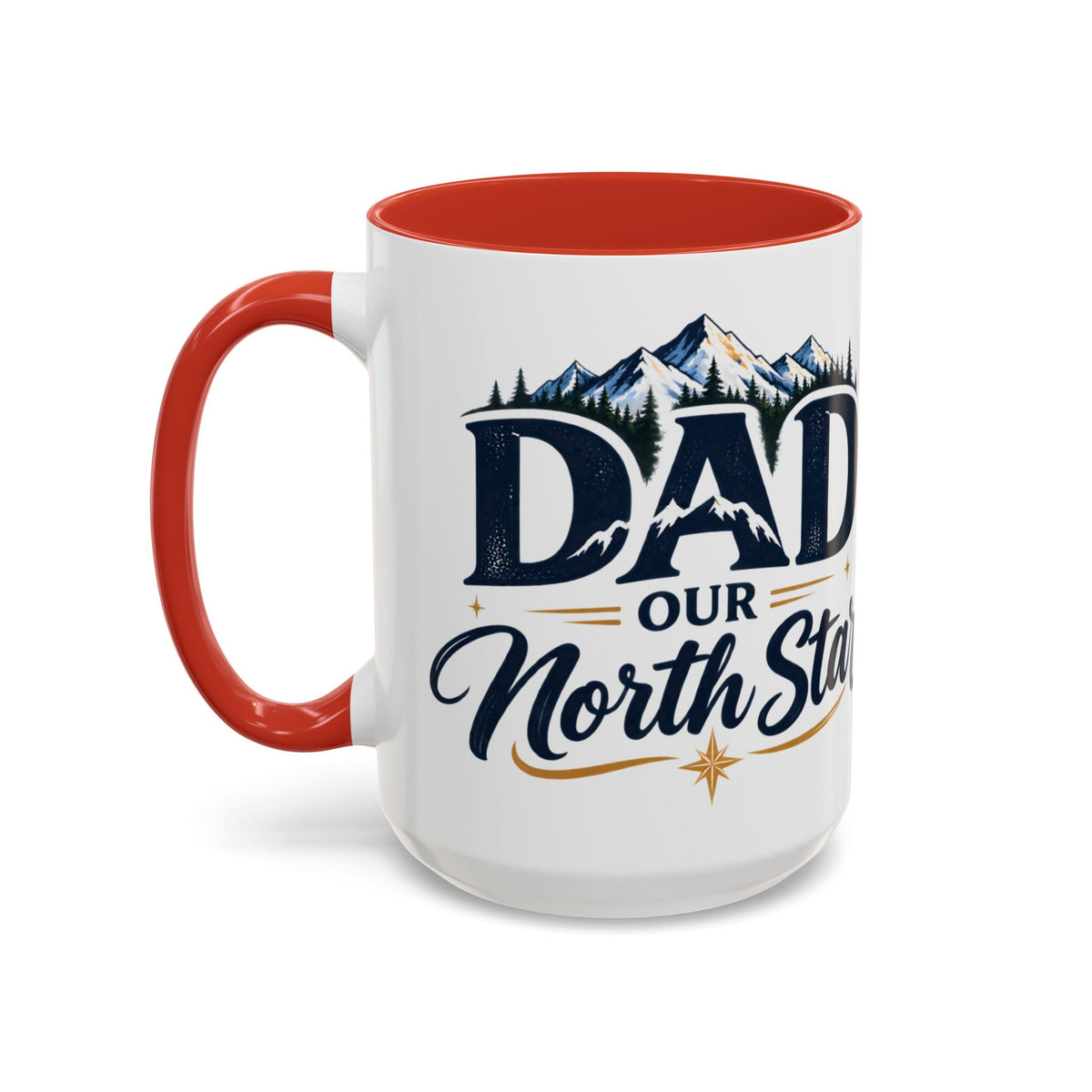 Adventure Compass Mountain Coffee Mug