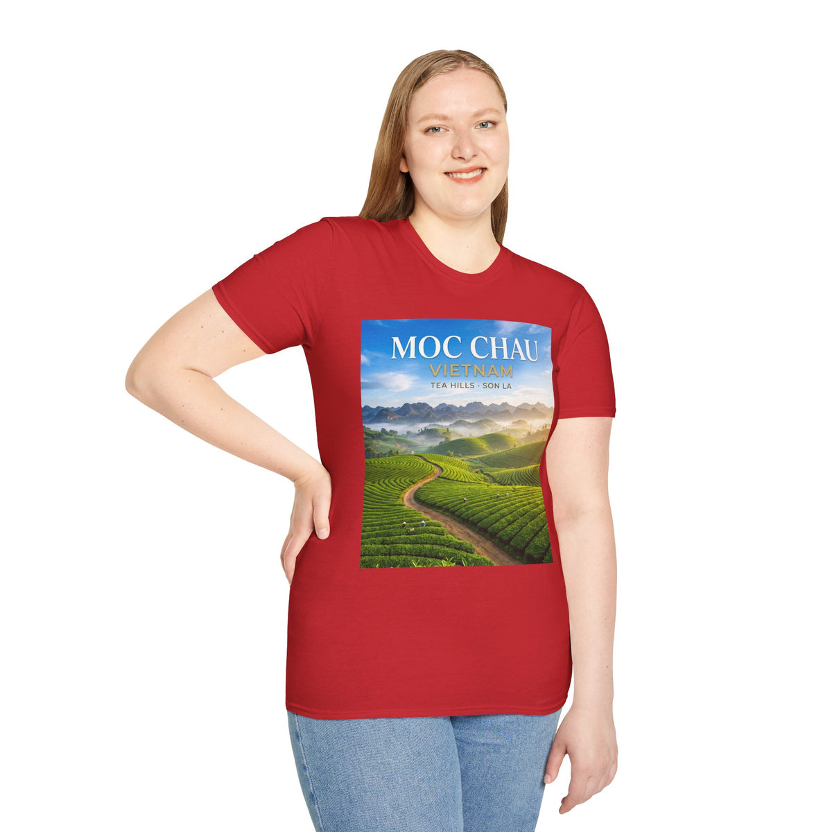 Moc Chau Vietnam Tee – Tea Hills of Son La Scenic Travel T-Shirt