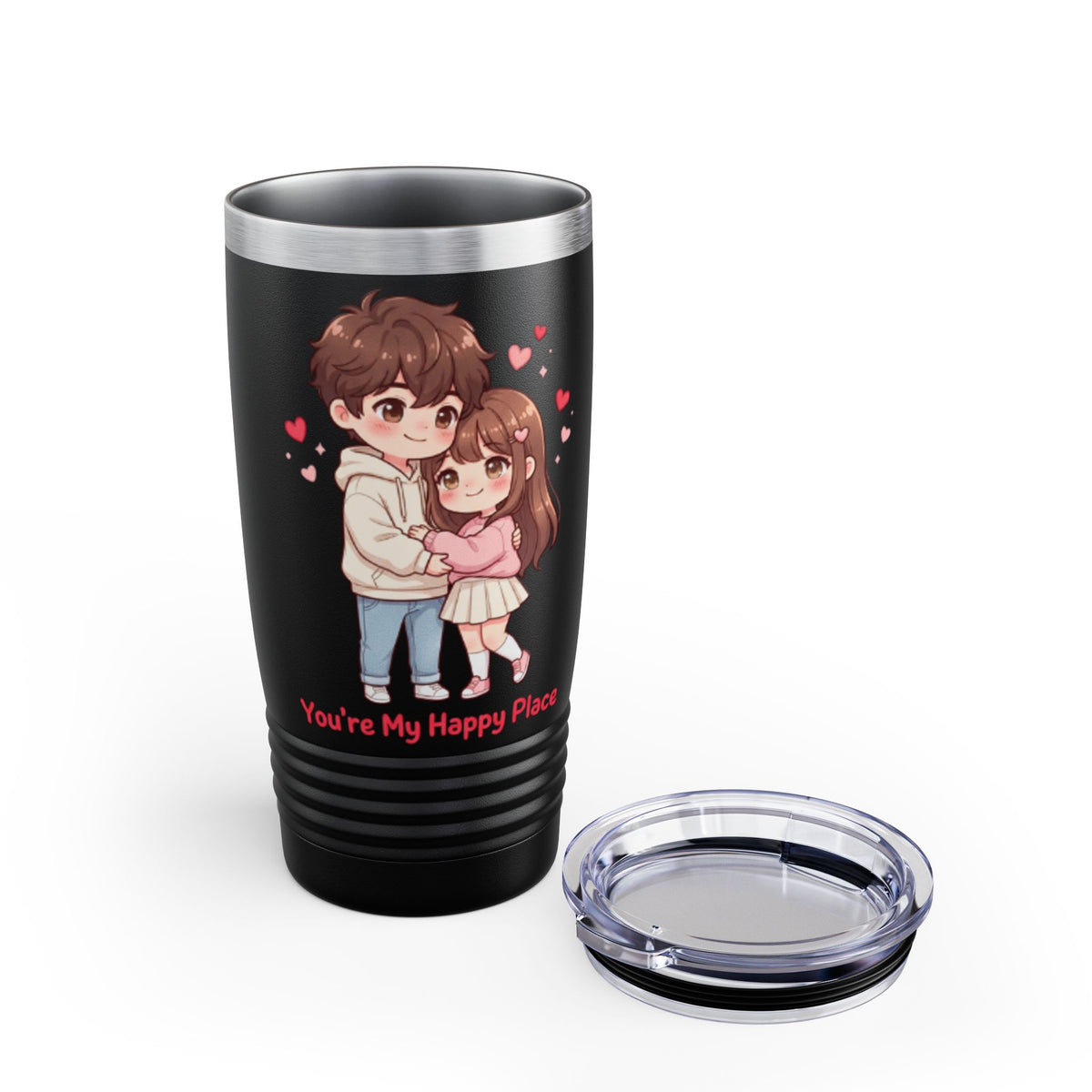 You're My Happy Place Couple 20oz Tumbler
