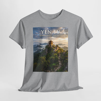 Yen Tu Mountain Scenic Tee – 'YEN TU: Listen to the Silence' Travel Photography T-Shirt