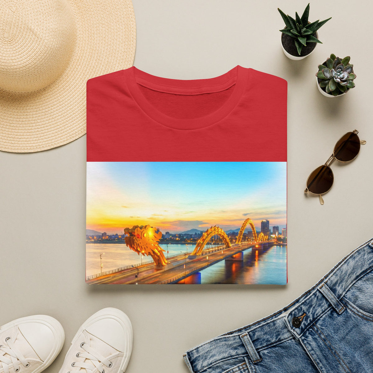 Da Nang Dragon Bridge T-Shirt — Vietnam Travel Souvenir Tee