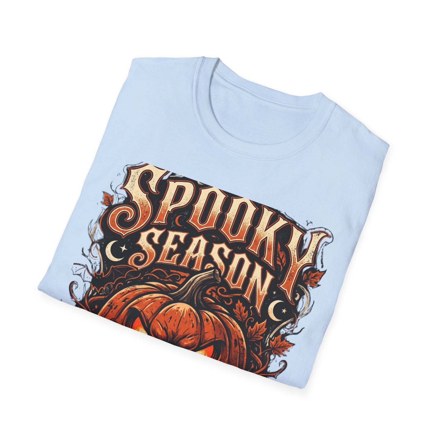 Spooky Season T-Shirt — Vintage Jack-O'-Lantern Halloween Tee