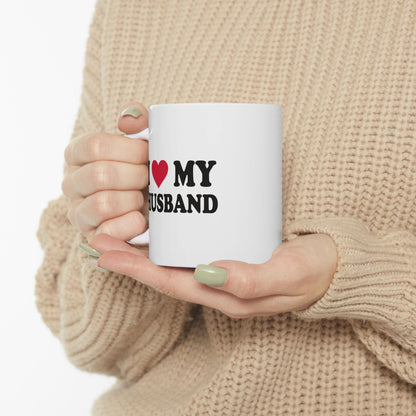 I Love Hunting Ceramic Mug