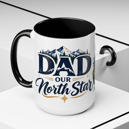 Adventure Compass Mountain Coffee Mug