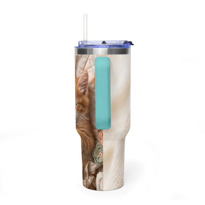 Cat Lover 40oz Thermal Tumbler