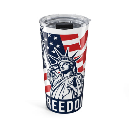 20oz Freedom Statue Patriotic Tumbler