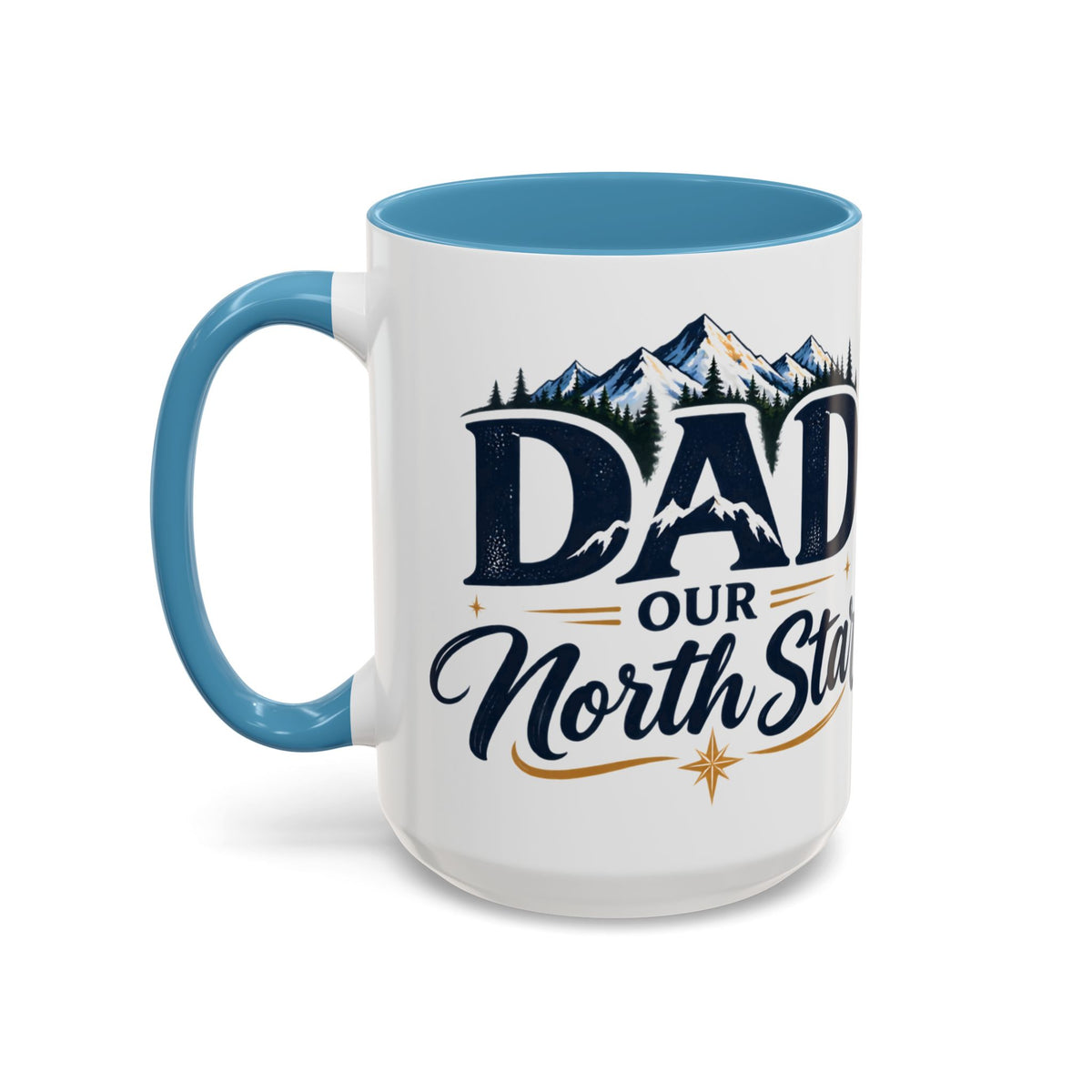 Adventure Compass Mountain Coffee Mug
