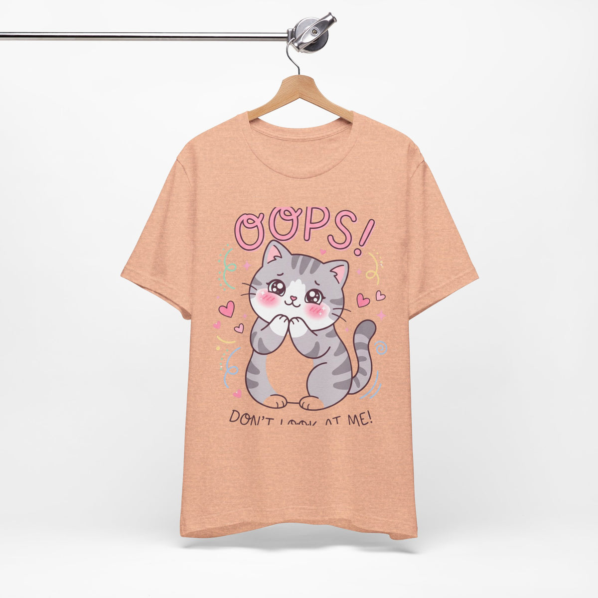 Oops! Don’t Blame Me Cute Kitten T-Shirt