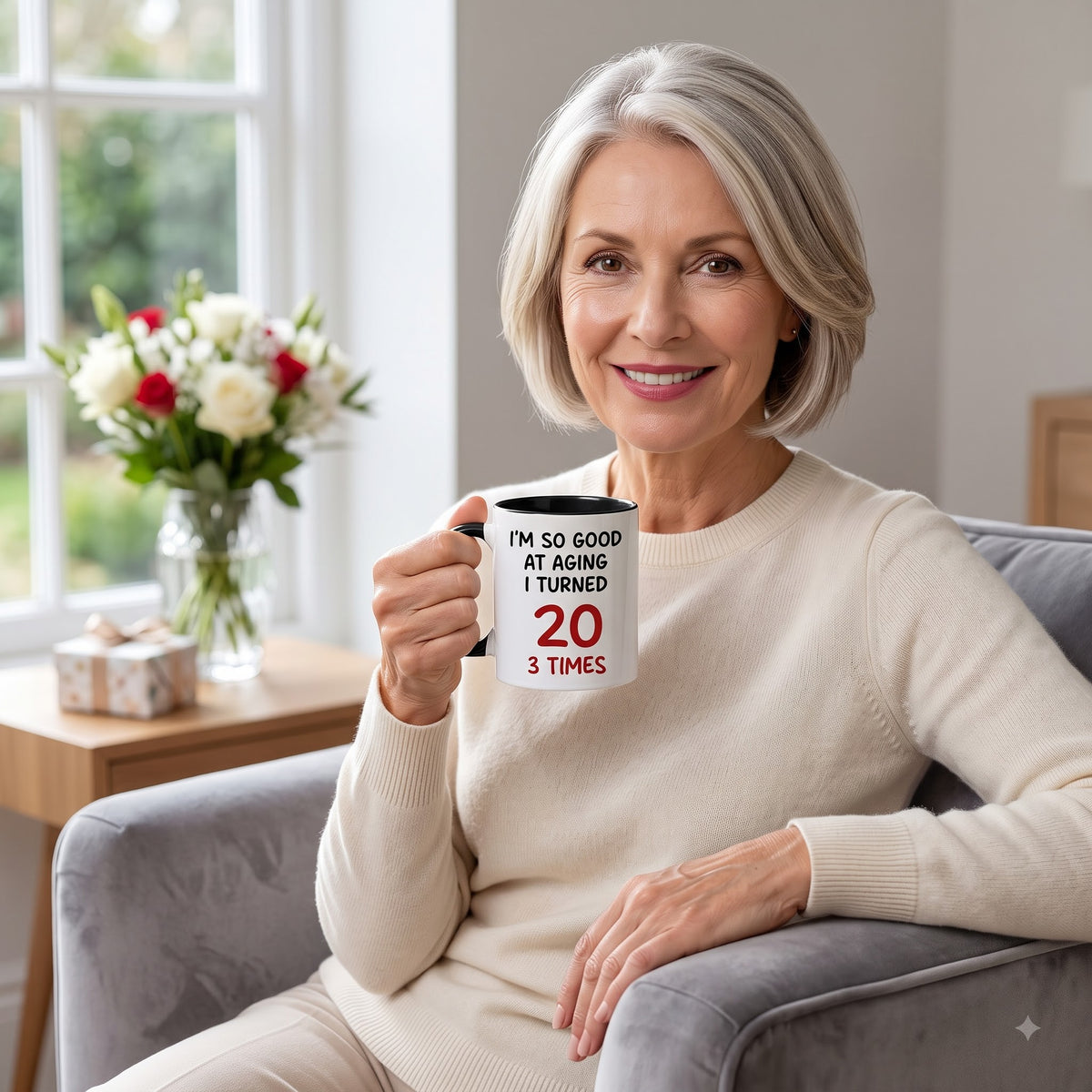 60th Birthday Gifts For Men, Gifts For 60 Year Old Man, Sixty 1966 Gift, Funny Birthday Gift, 60 Year Old Cup, Turning 60 Present Cup, 60th Birthday Coffee Mug for Wife, Sister, Daughter, Friend