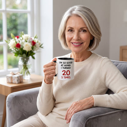60th Birthday Gifts For Men, Gifts For 60 Year Old Man, Sixty 1966 Gift, Funny Birthday Gift, 60 Year Old Cup, Turning 60 Present Cup, 60th Birthday Coffee Mug for Wife, Sister, Daughter, Friend