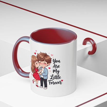 You Are My Little Forever Romantic Couple Coffee Mug