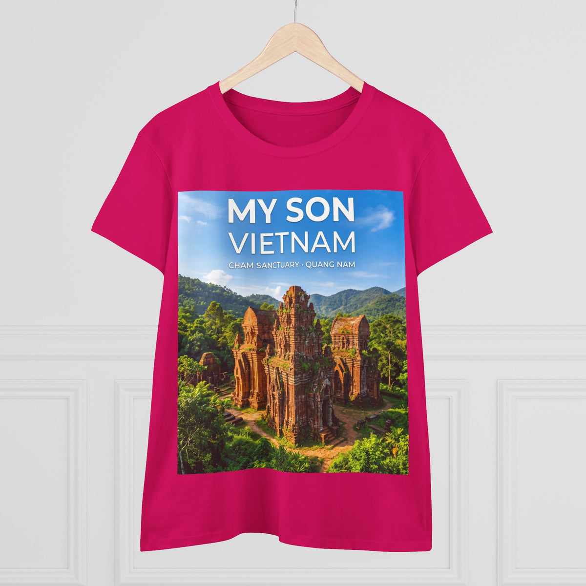 My Son Vietnam Travel Tee — My Son Sanctuary Photo T‑Shirt
