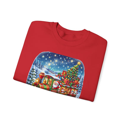 Christmas Express Crewneck Sweatshirt — All Aboard the Christmas Express Holiday Sweatshirt
