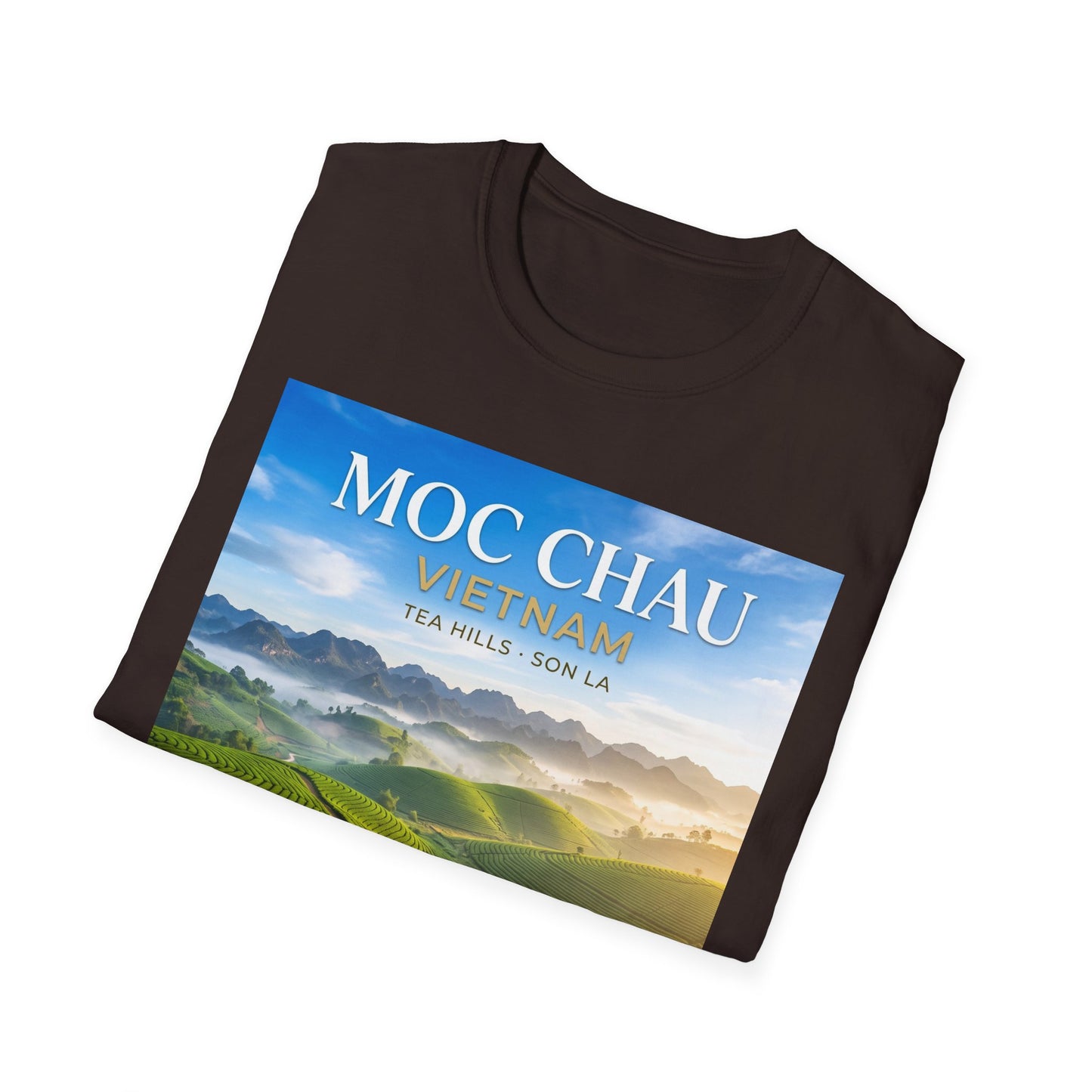 Moc Chau Vietnam Tee – Tea Hills of Son La Scenic Travel T-Shirt