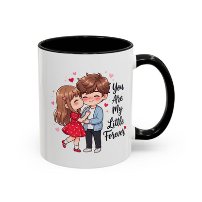 You Are My Little Forever Romantic Couple Coffee Mug