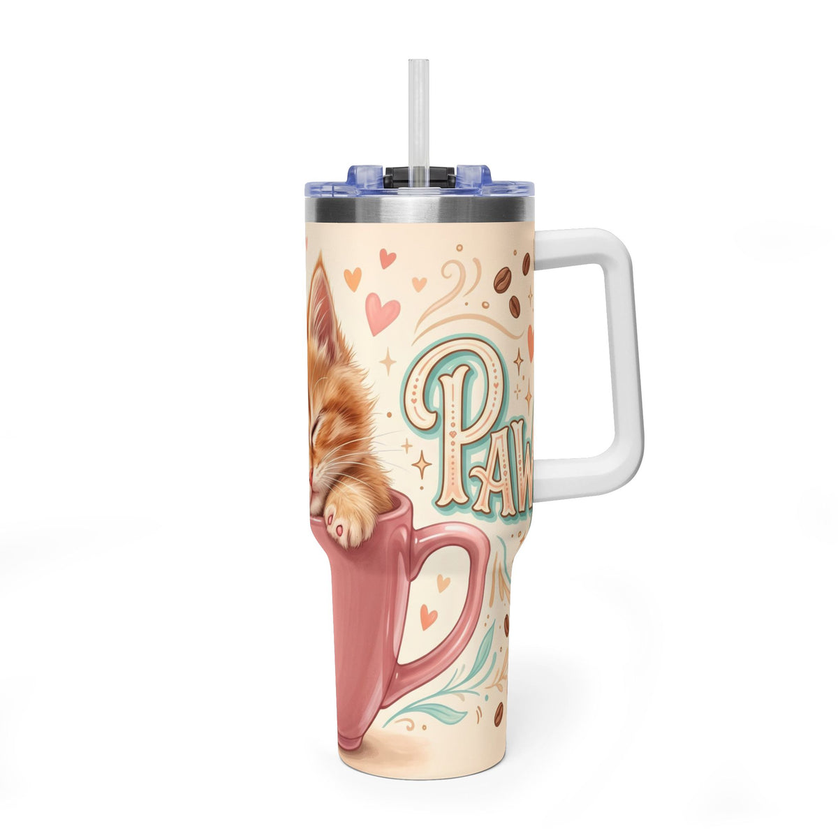 Need a Little Cat Nap 40oz Vacuum Thermal Tumbler