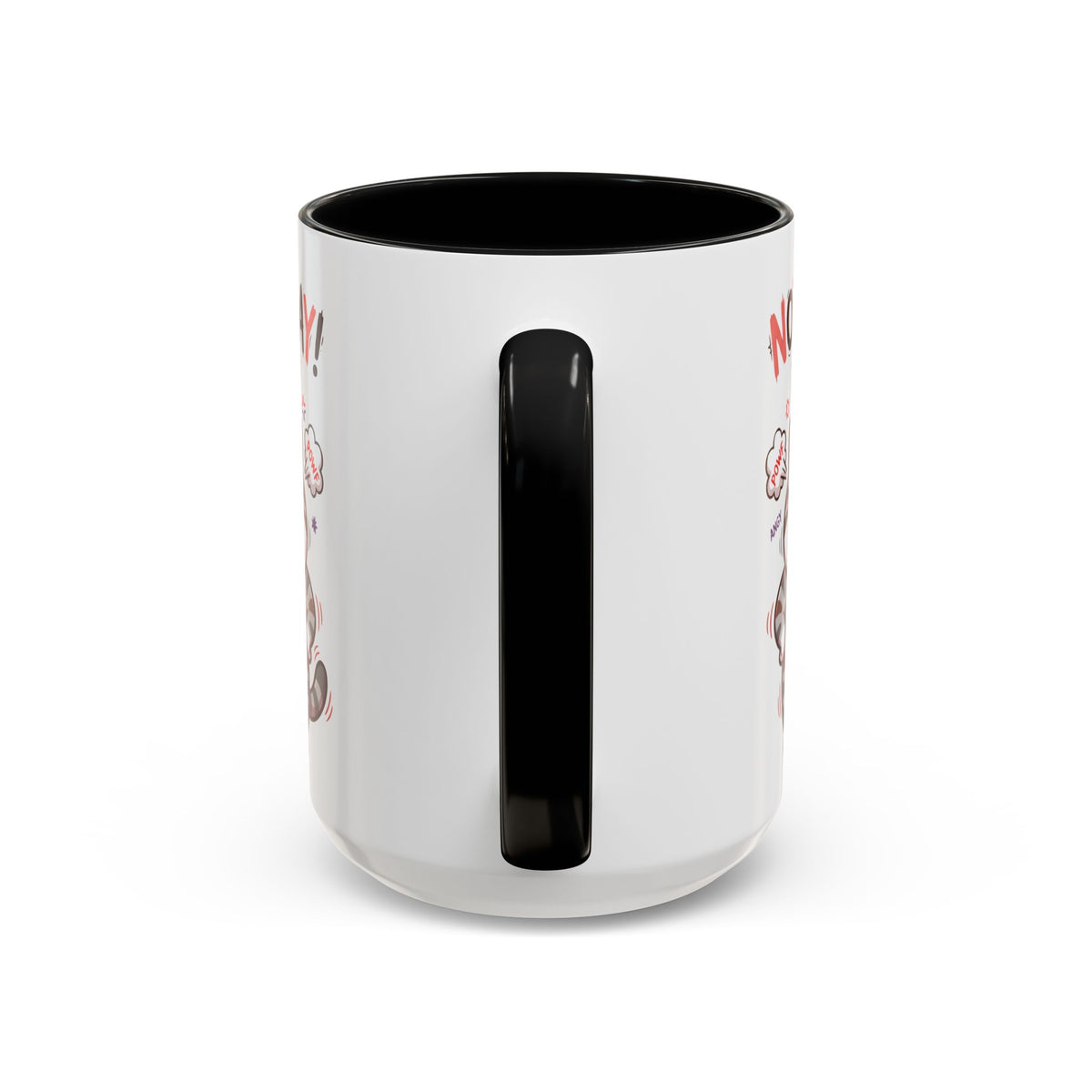 Funny Cat Mug - "Not Today! I'm Done" Accent Coffee Mug (11/15oz)