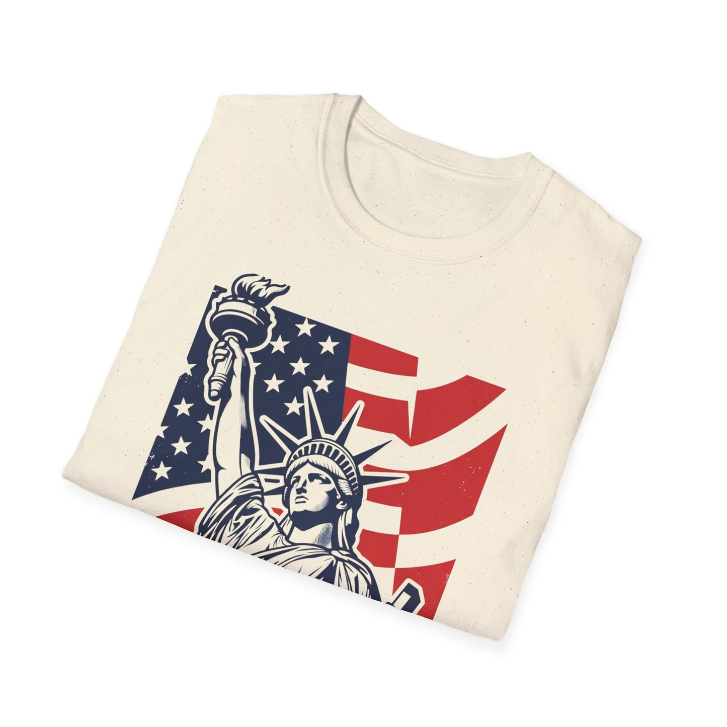 Statue of Liberty 'Freedom' T‑Shirt — American Flag Patriotic Tee