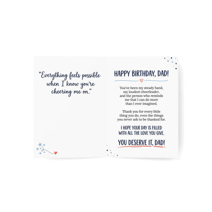 Dad Greeting Card – “You’re Simply the Best” Father’s Day Card
