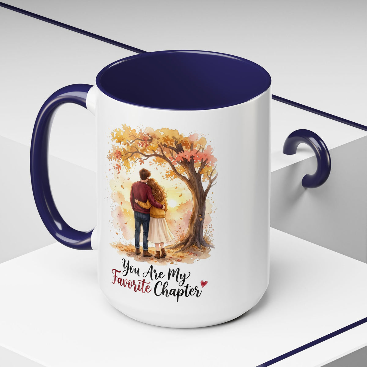 You Are My Favorite Chapter Romantic Autumn Coffee Mug
