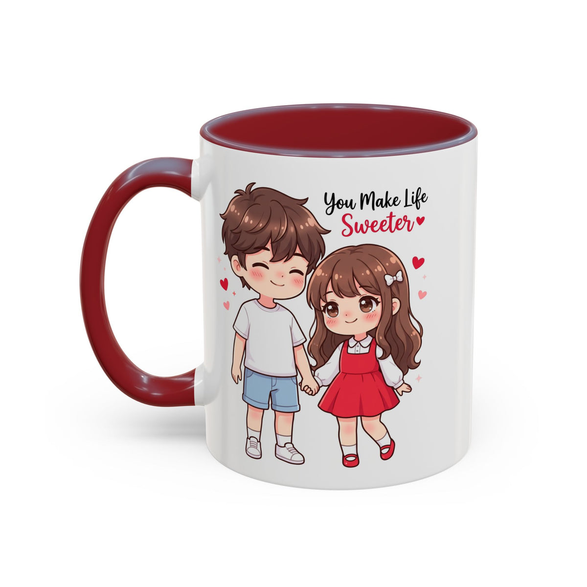 You Make Life Sweeter Couple Coffee Mug