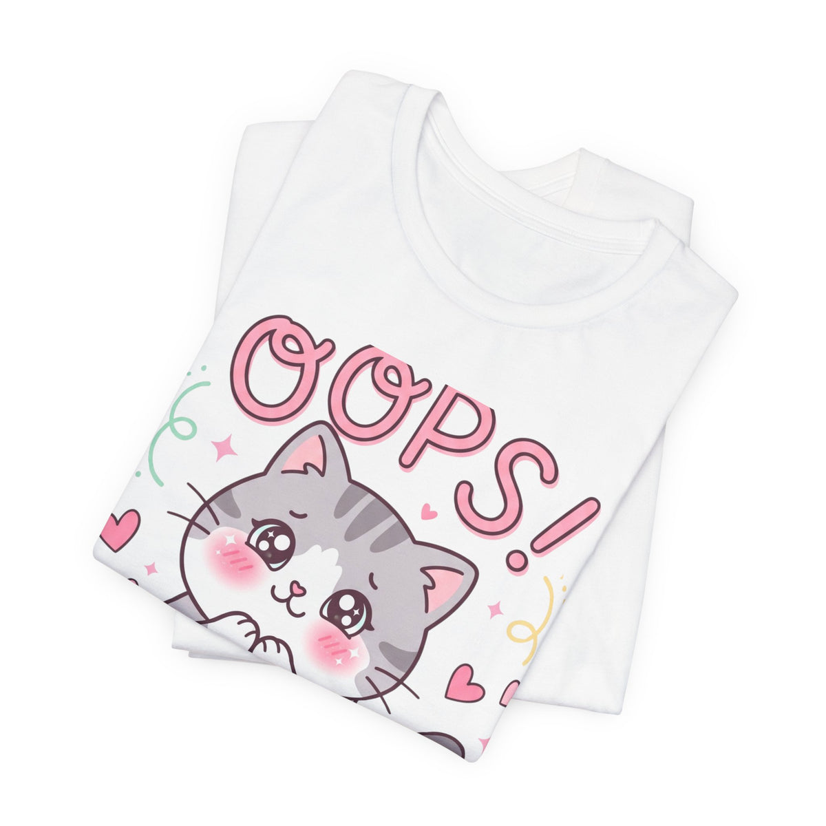 Oops! Don’t Blame Me Cute Kitten T-Shirt