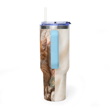 Cat Lover 40oz Thermal Tumbler