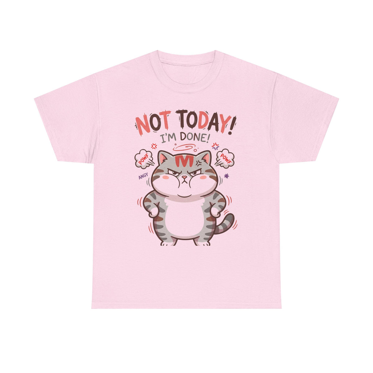 Not Today! I’m Done Cat T-Shirt