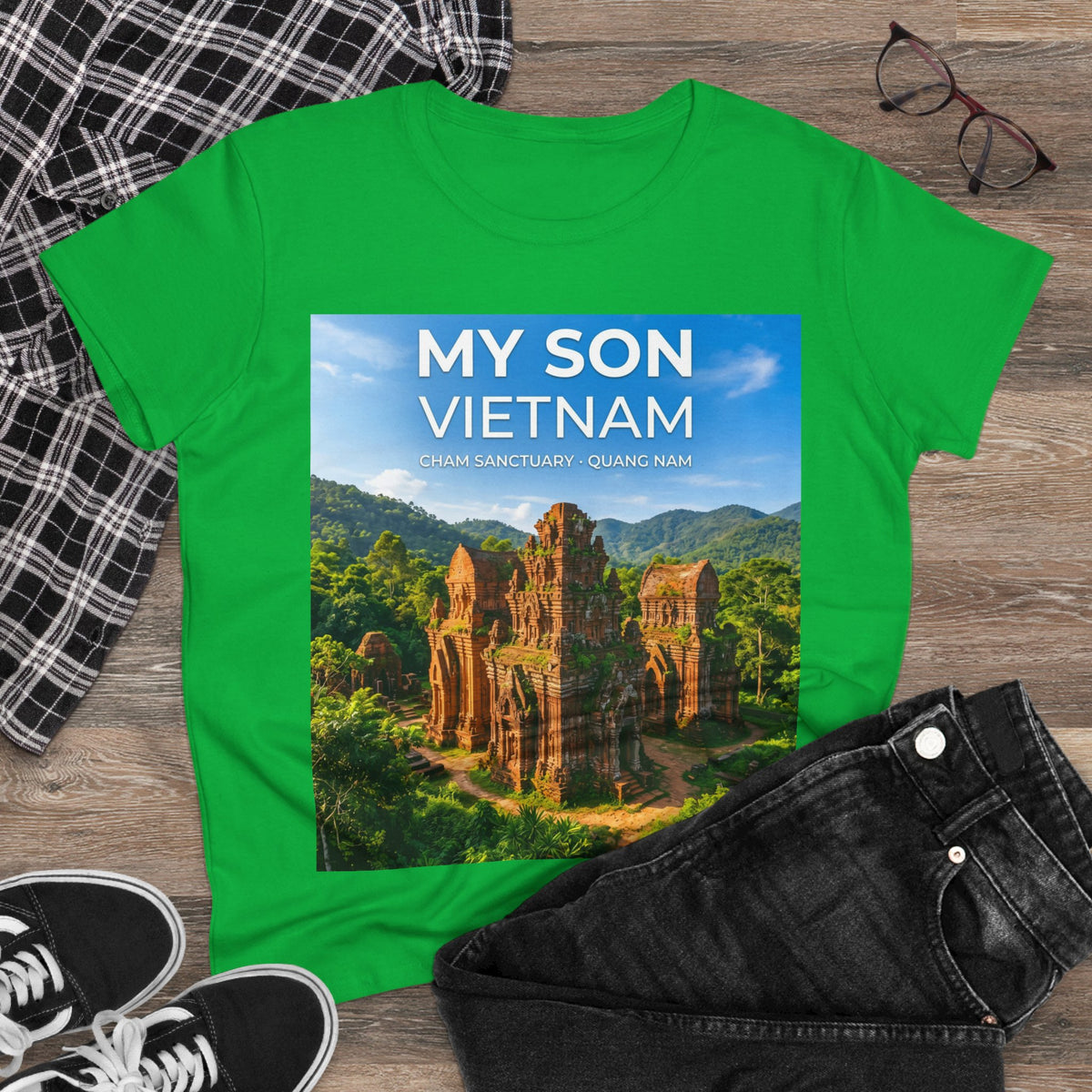 My Son Vietnam Travel Tee — My Son Sanctuary Photo T‑Shirt