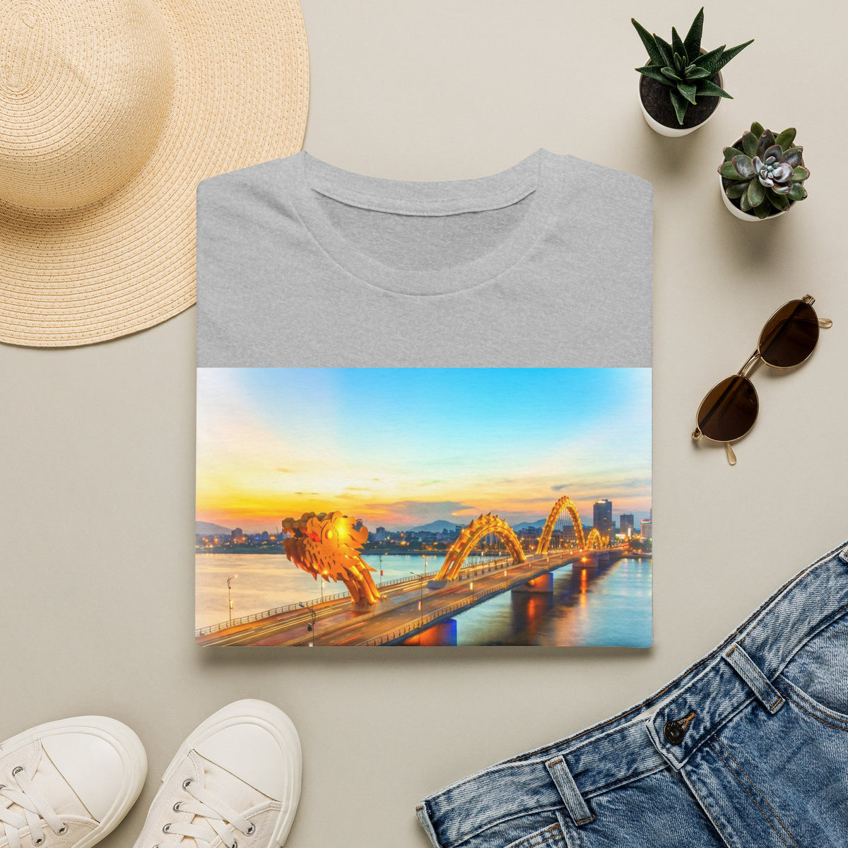 Da Nang Dragon Bridge T-Shirt — Vietnam Travel Souvenir Tee