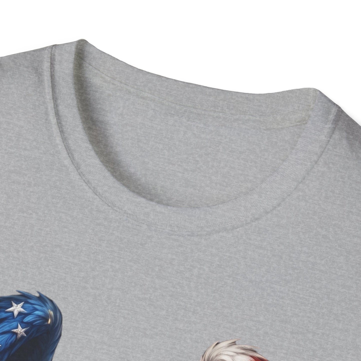 Patriotic Eagle T-Shirt — American Flag Wings Graphic