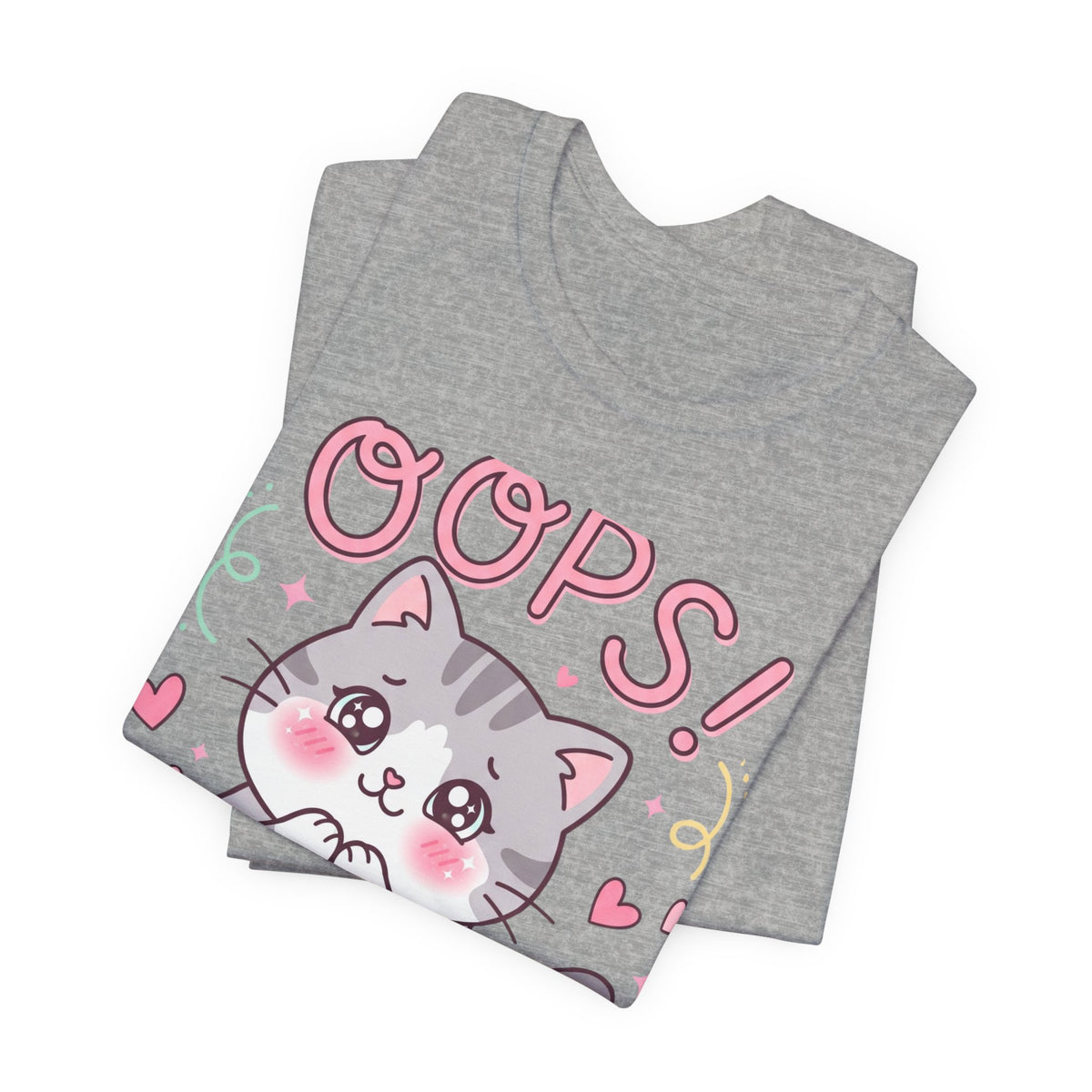 Oops! Don’t Blame Me Cute Kitten T-Shirt