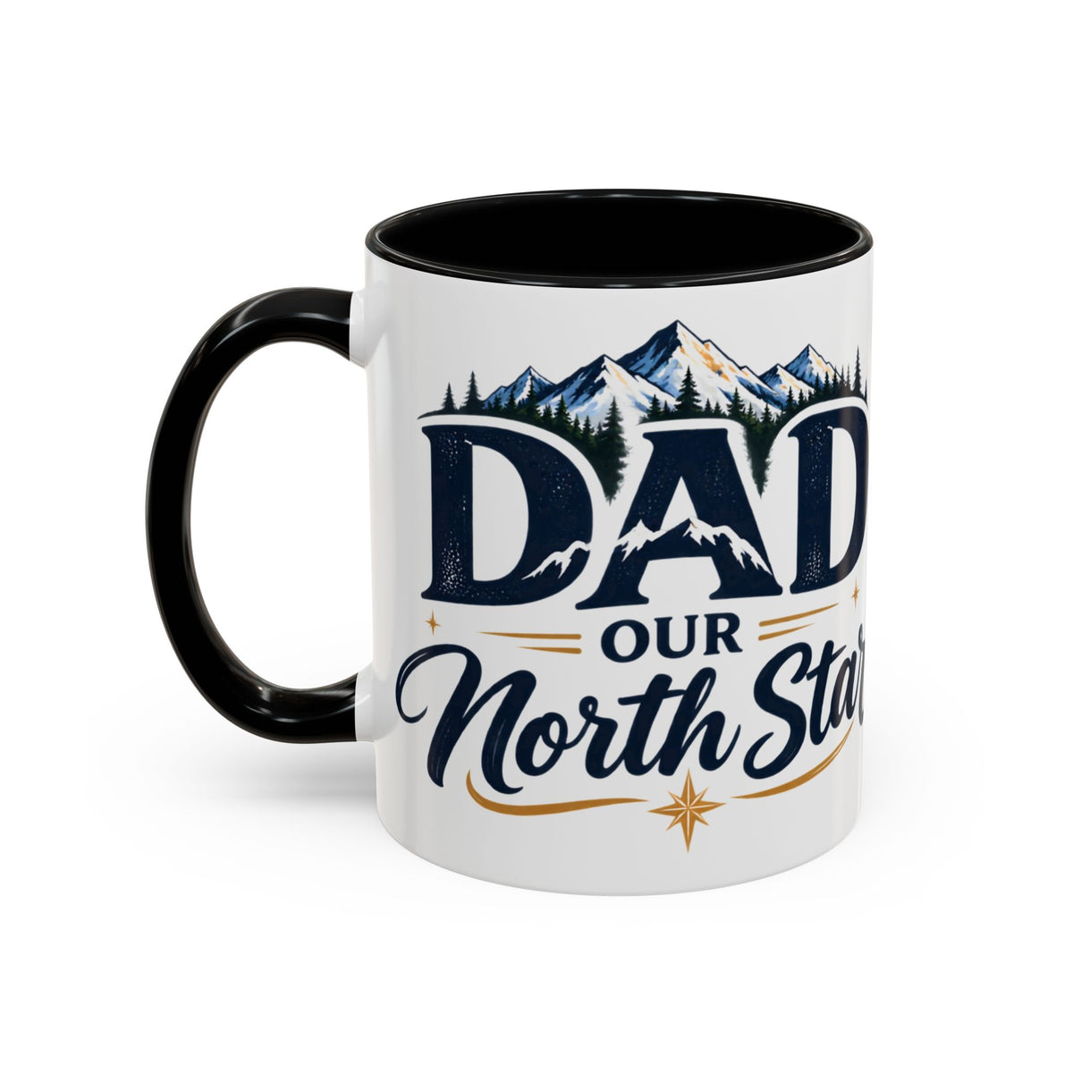 Adventure Compass Mountain Coffee Mug