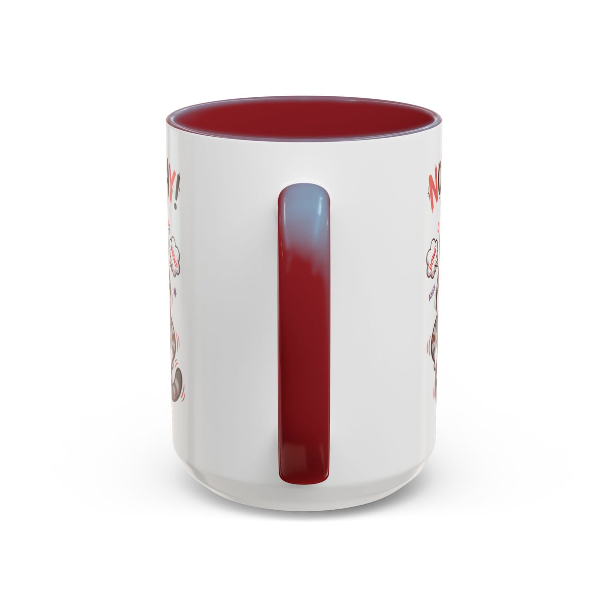 Funny Cat Mug - "Not Today! I'm Done" Accent Coffee Mug (11/15oz)