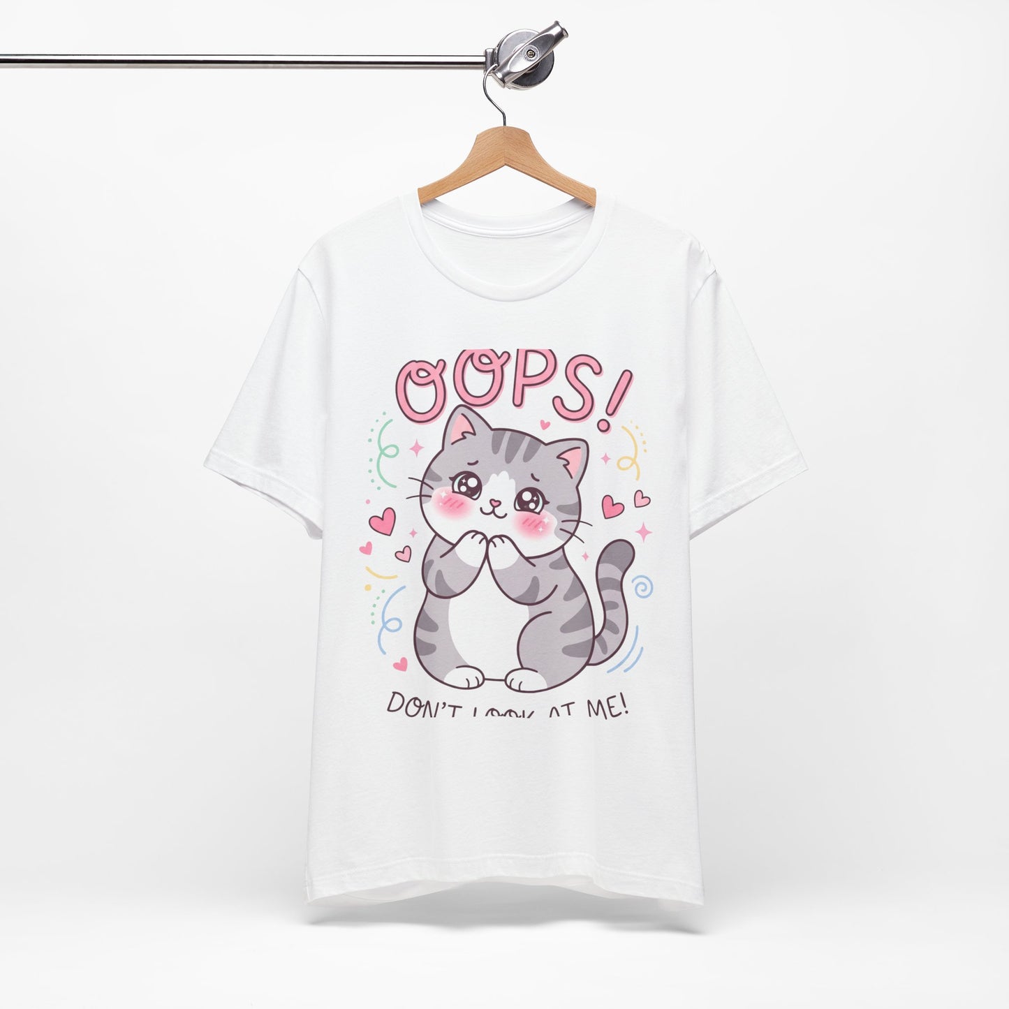 Oops! Don’t Blame Me Cute Kitten T-Shirt