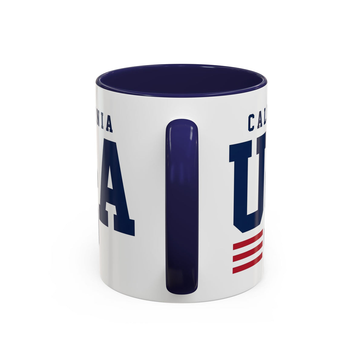 USA California Coffee Mug — Patriotic Accent 11/15oz