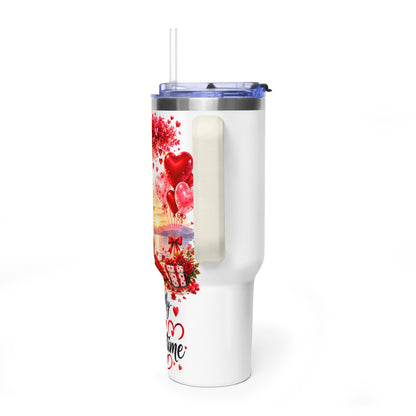 40oz Valentine’s Day Love Tree Thermal Tumbler