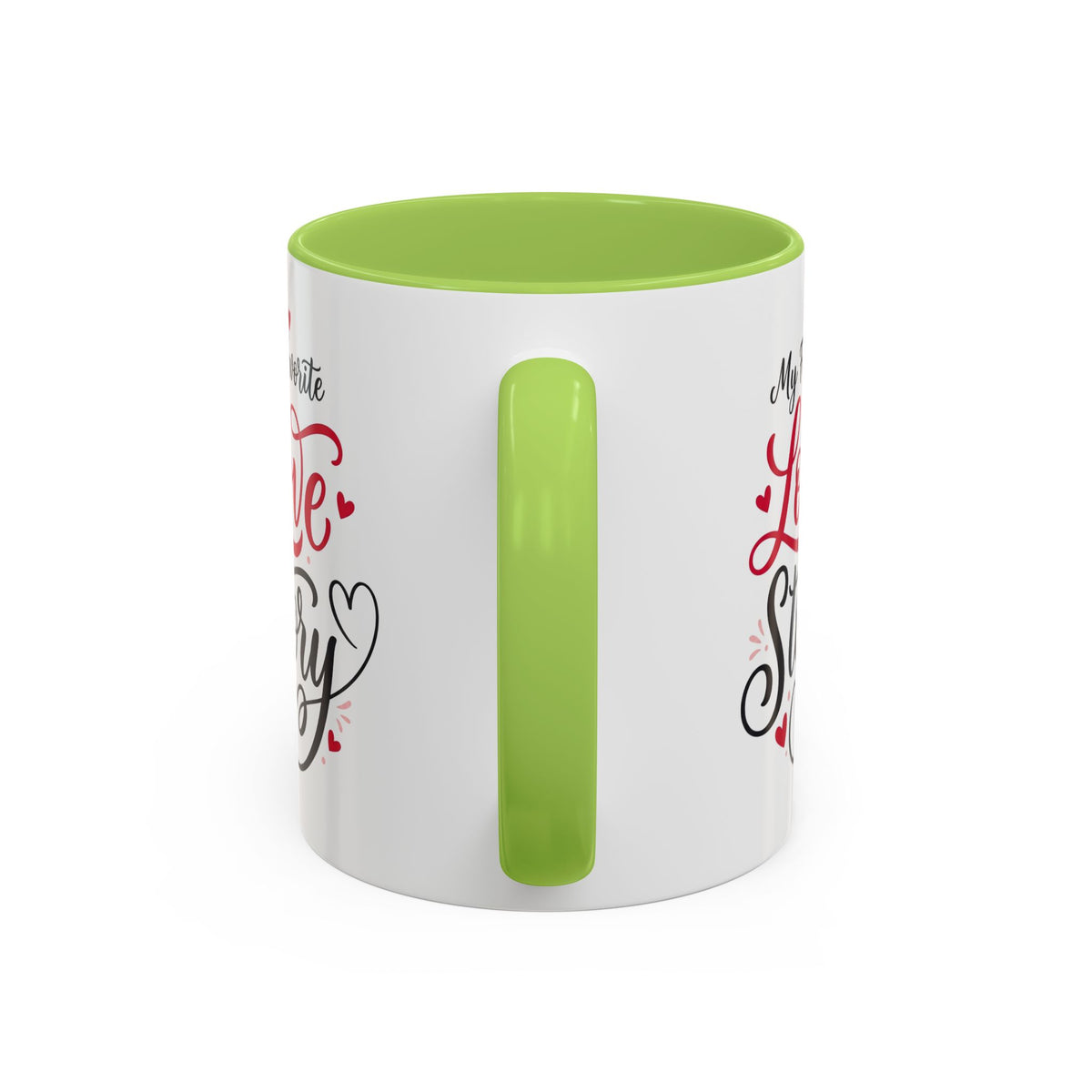 My Favorite Love Story Romantic Coffee Mug